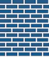 Bricks PATTERN 6 suede blue