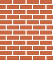 Bricks PATTERN 7 terracotta ταπετσαρία