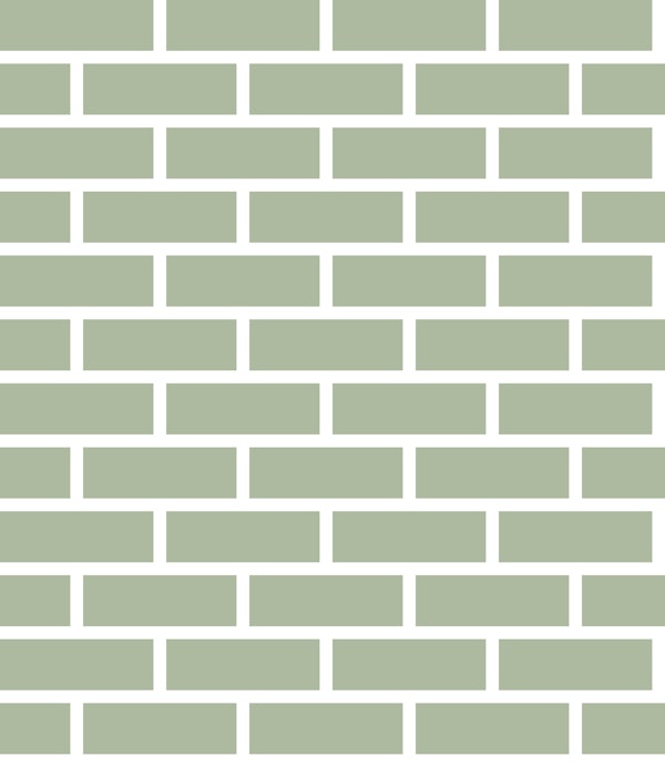 Sage Green Brick wallpaper