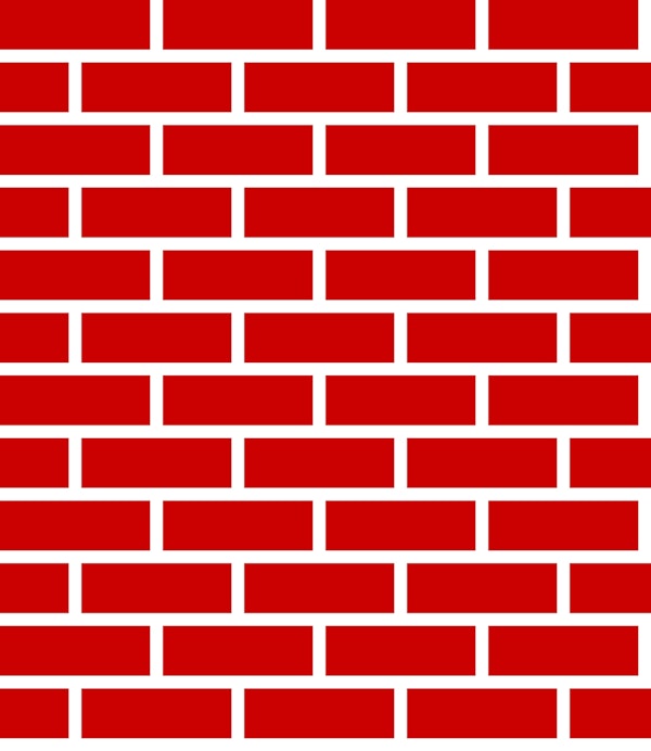 Red brick wallpaper