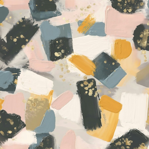 Light Pastel Brushstrokes