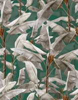 Vintage Tropical Banana Forest tapete