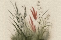 Scandinavian Grass Meadow wallpaper