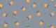 Orange fruits in a blue land