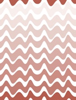 Gradient Waves - Rosy Peach tapete
