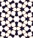 Arabesque art style 9 navy smaller
