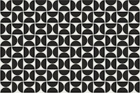 Mid-Century Modern Pattern No25 Medium papiers peint