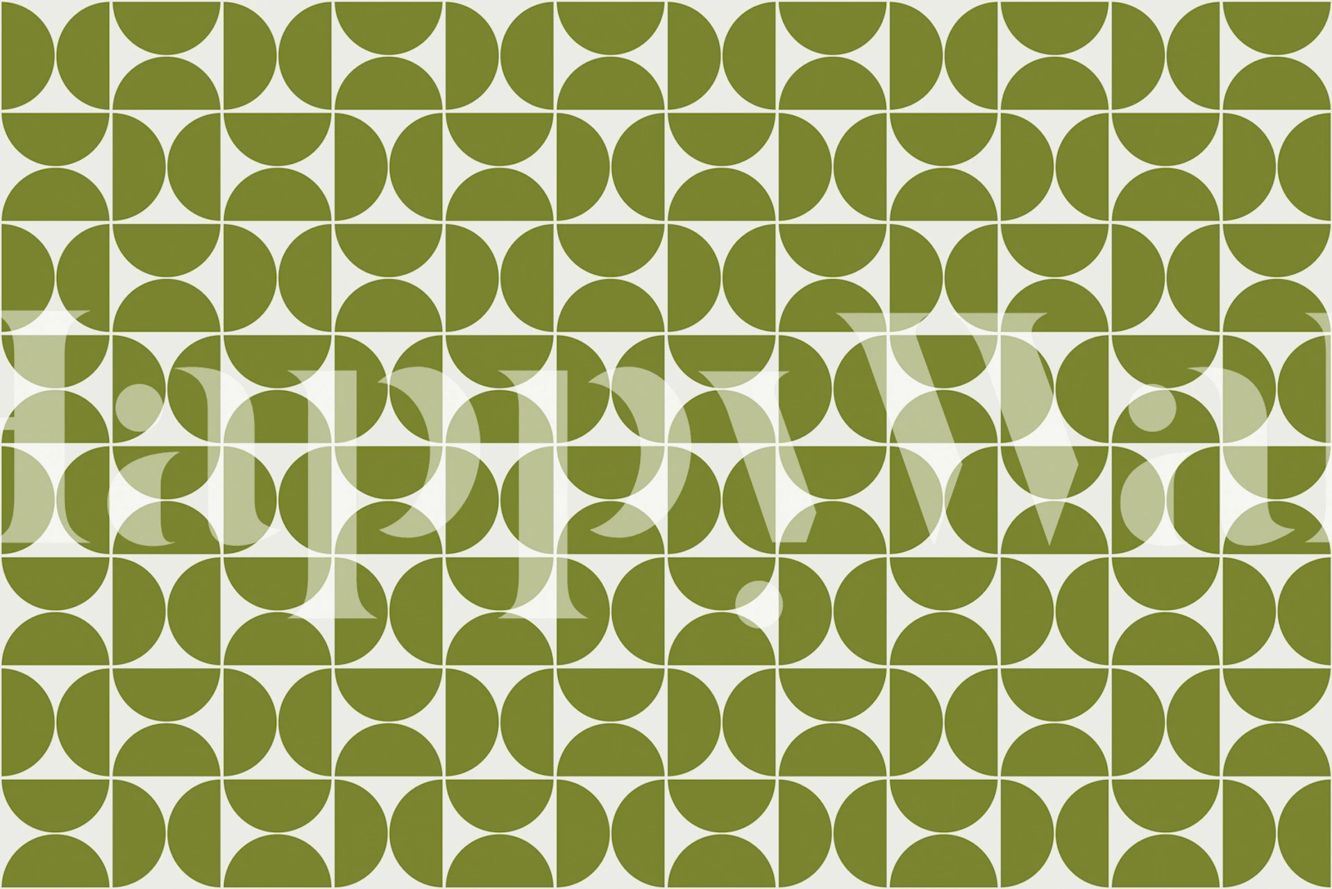 Mid-Century Modern Pattern No29 Medium dans une pièce