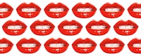 Red lips 1 carta da parati