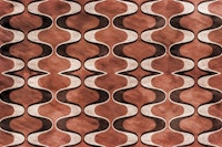 Moody Earthy 70s Groovy Geometry papiers peint