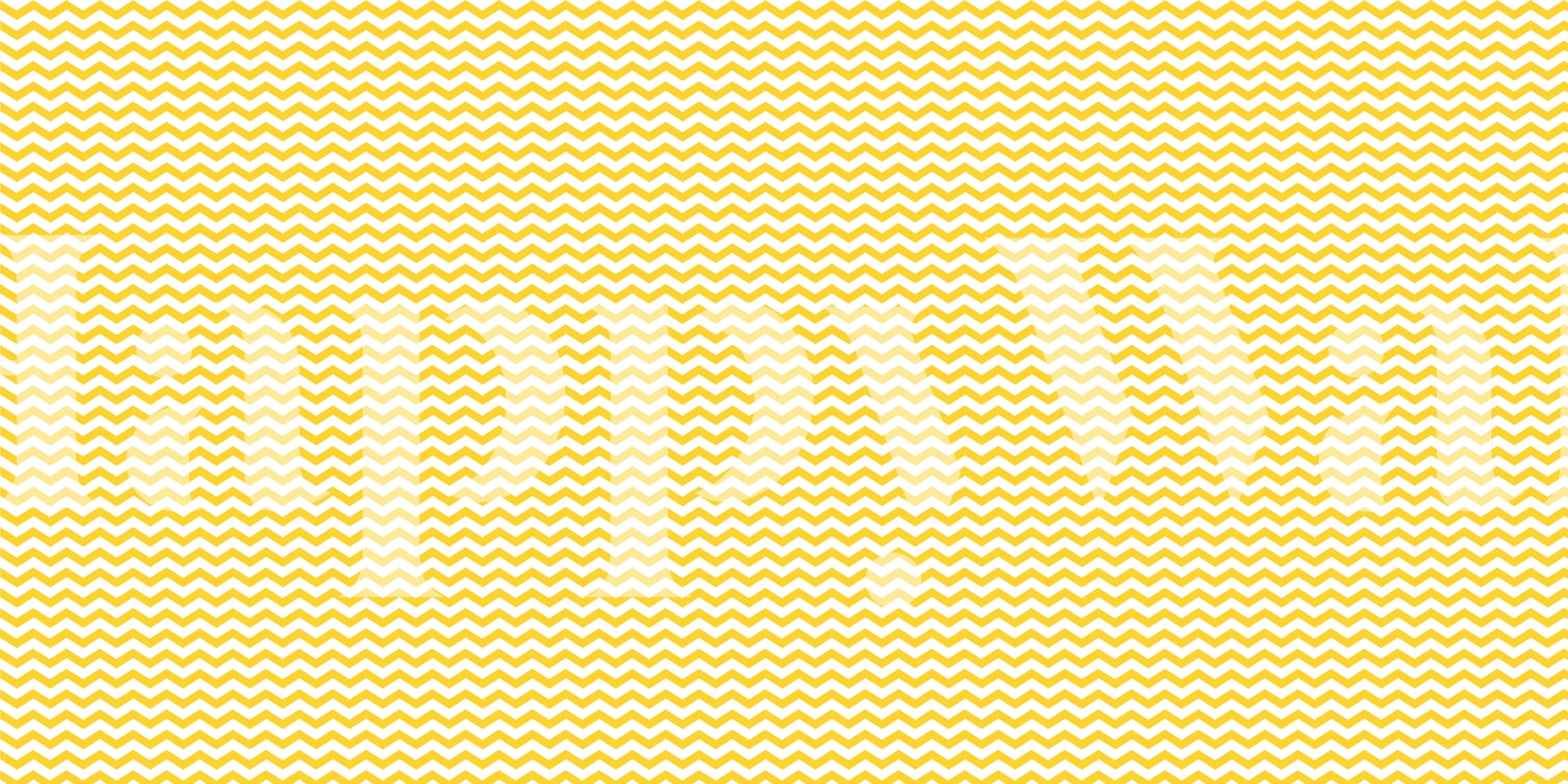 Gul och vit randig skandinaviskt vågmönster väggmålning