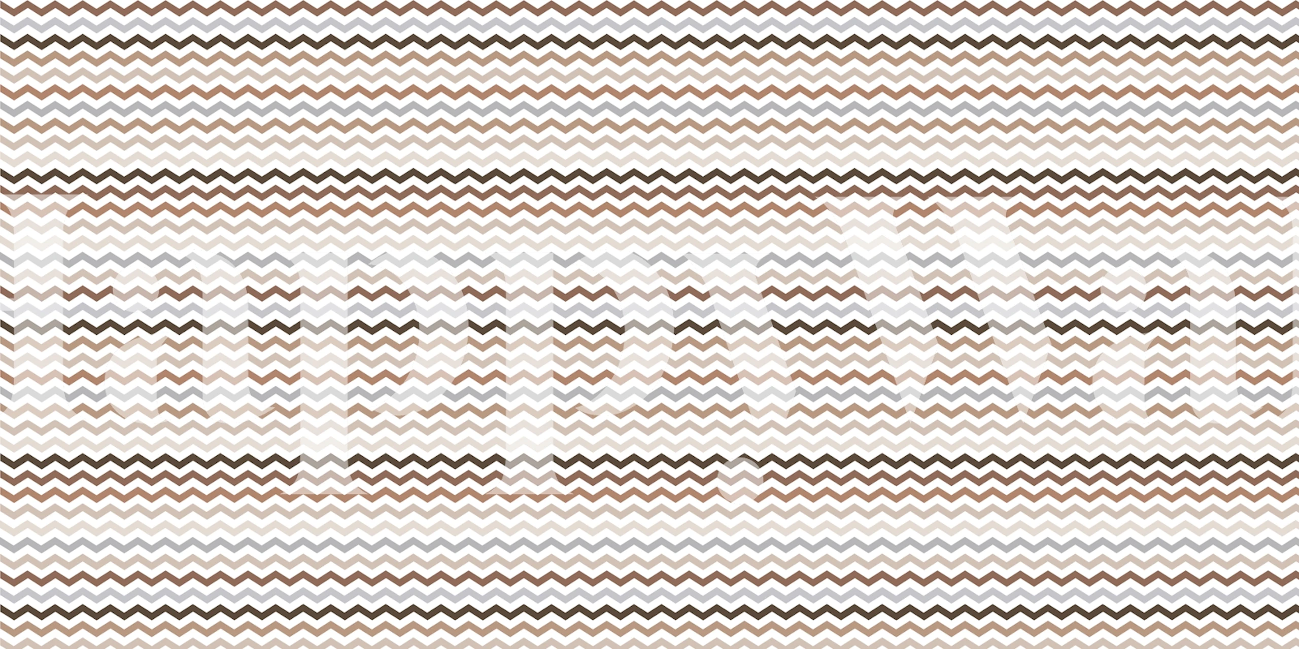 Striped Scandi Wave wallpaper in a room