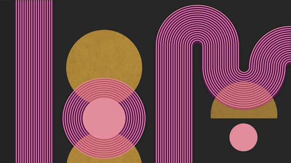 Sunrise Rainbow Arch Line Art