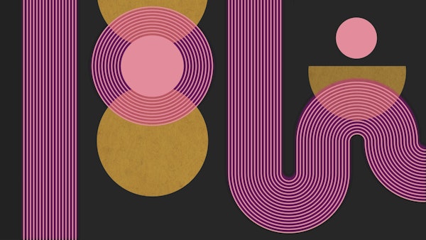 Modern Vivid Arch Lines