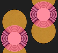 80s Vivid Arch Lines wallpaper