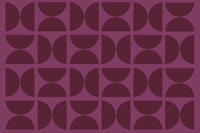 Muted Magenta Bauhaus wallpaper