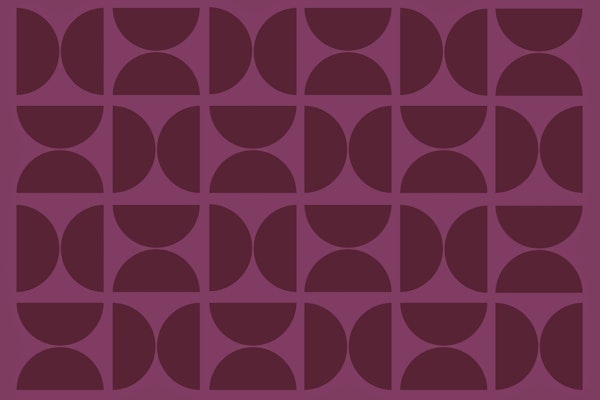 Muted Magenta Bauhaus