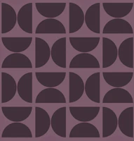 Muted Magenta Bauhaus tapeet