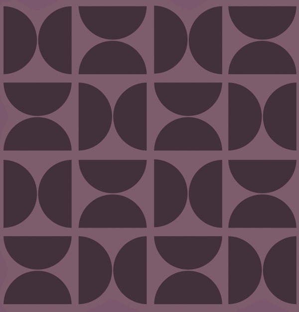 Muted Magenta Bauhaus