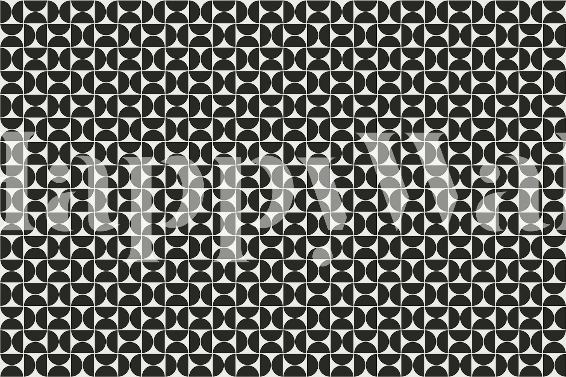 Mid-Century Modern Pattern No25 Small wallpaper design