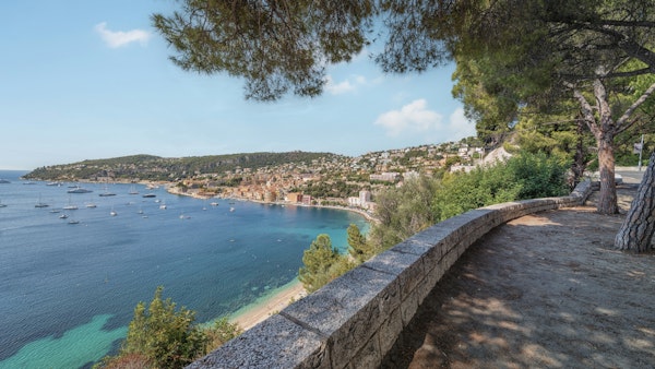 Coastline on the French Riviera