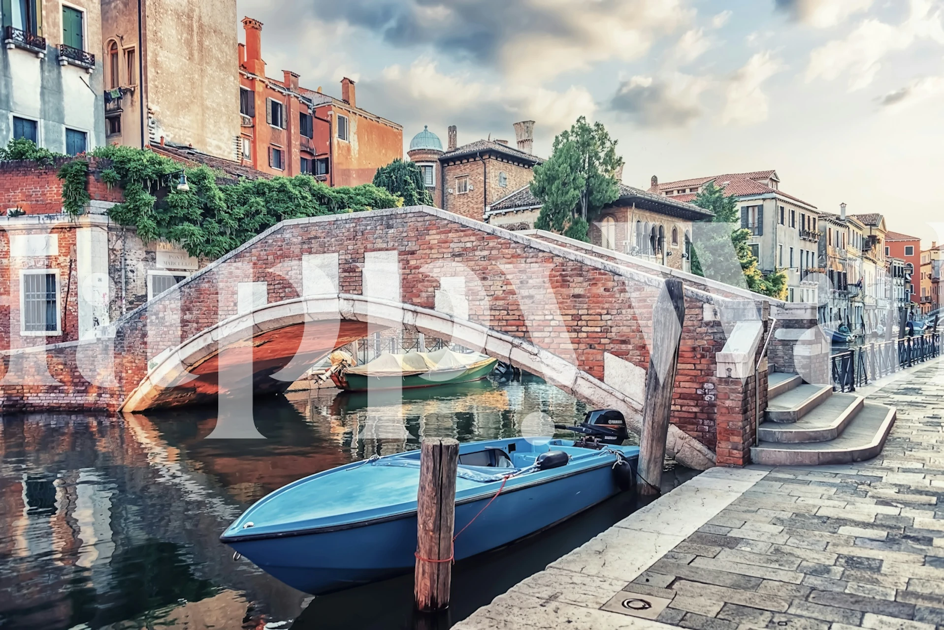 Carta da parati Venice Architecture in stanza