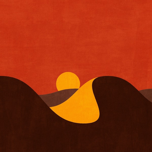 LANDSHAPES - Desert - sunset