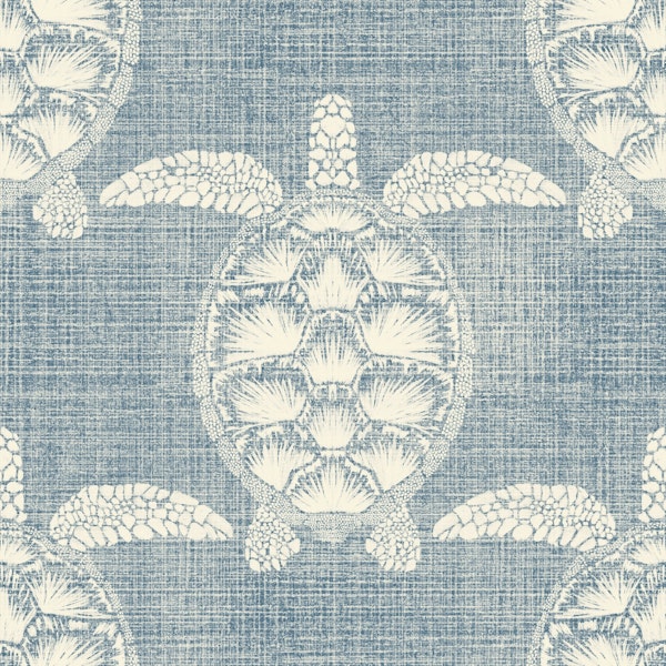 Textured Sea Turtle (Denim Blue)