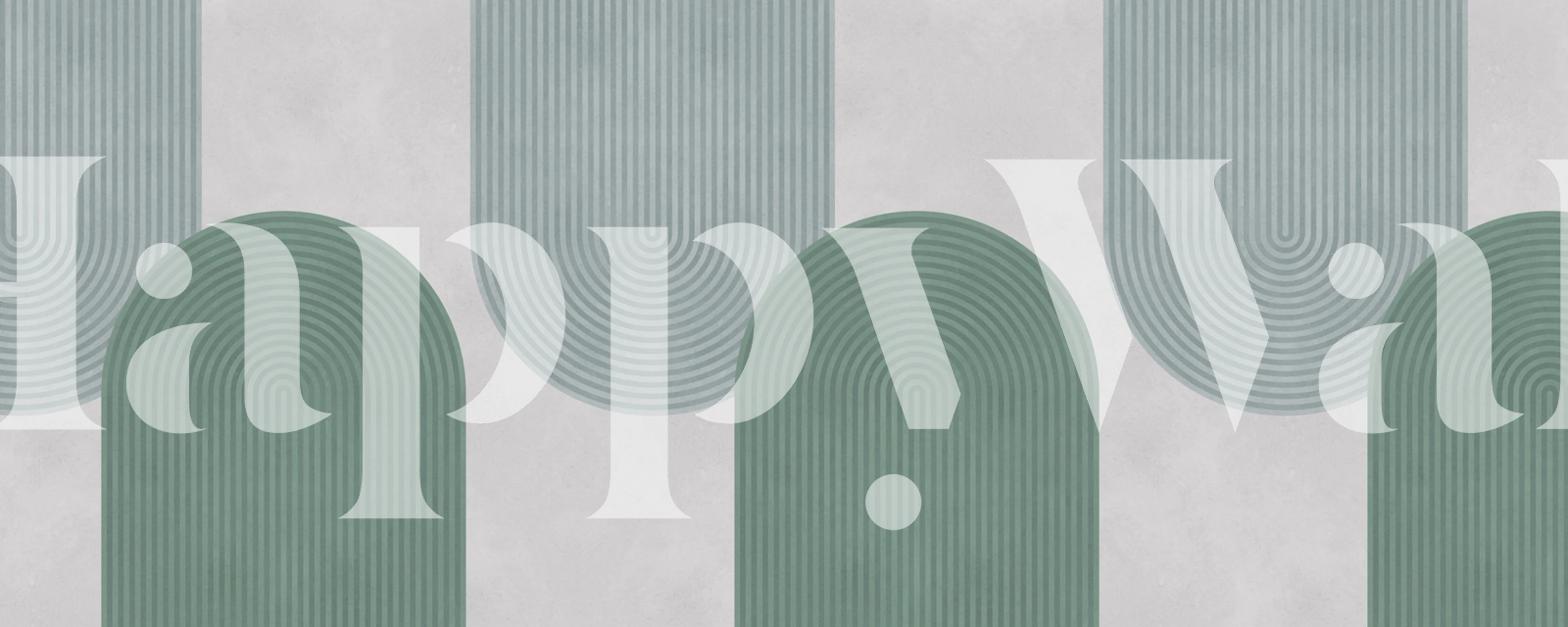 Expressive Lines 23 tapetdesign i et rom