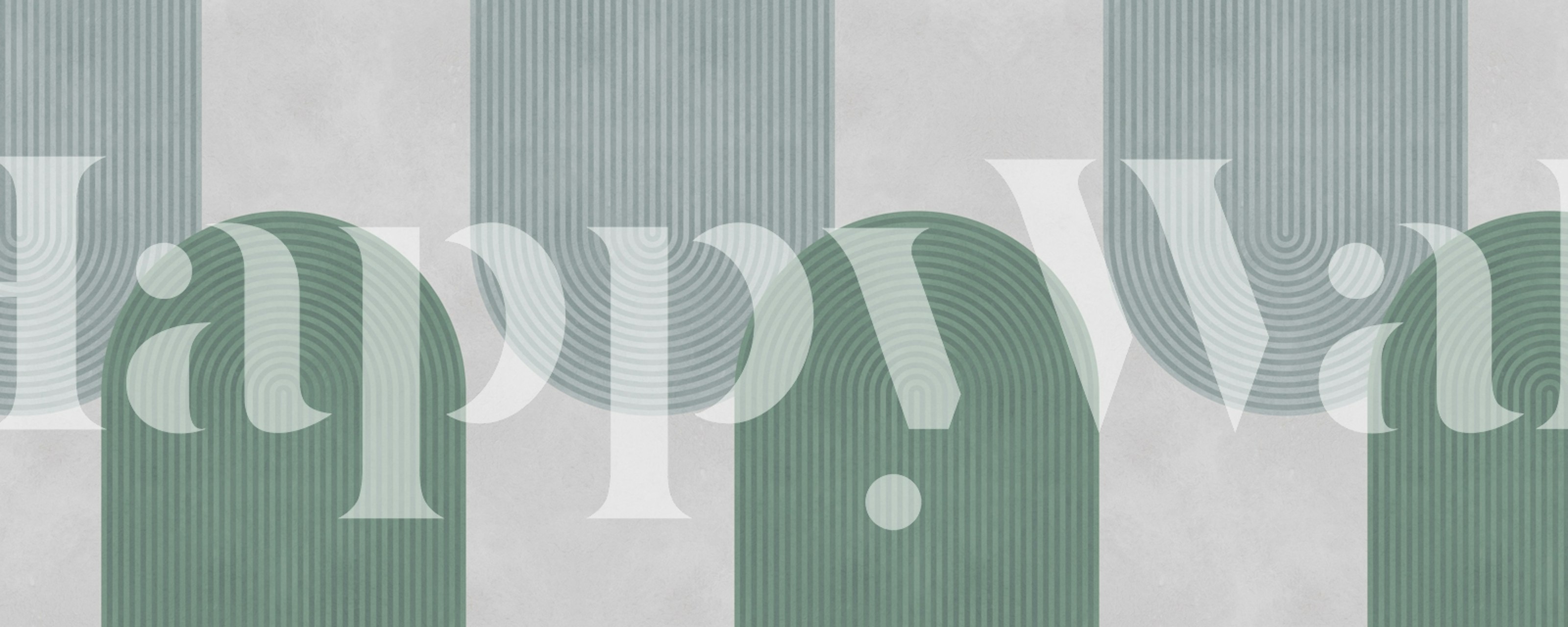 Design tapety Expressive Lines 23 w pokoju