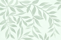 Calm Leaf Botanical Backdrop Sage Green wallpaper