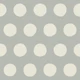 Simple Dots / Ivory on Cloud Grey