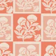 Red and pink abstract flowers