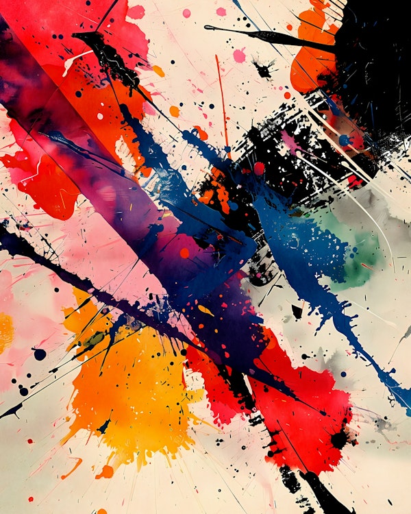 Brush Strokes and Splashes 7