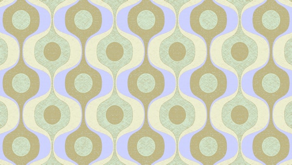 Pastel 70s Funky Geometry Grunge Waves