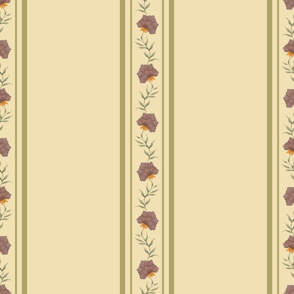 CALICO CHINTZ - STRIPS