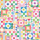 Joyful Geometric Patchwork