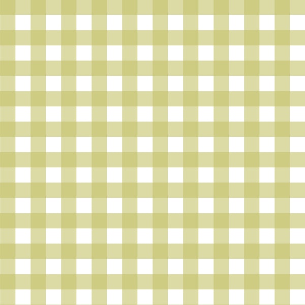 Gingham soft green