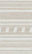 horizontal hand woven stripe beige
