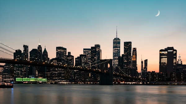 Moonrise in Manhattan