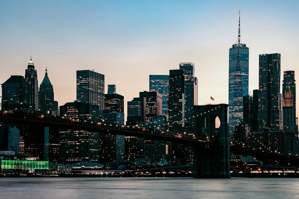 Twilight in Manhattan