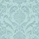 Vintage Victorian Damask Pattern Light Teal