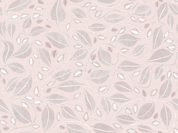 Wandering Vines in blush pink and lilac