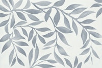 Japandi Calm Leaves Blue Grey wallpaper