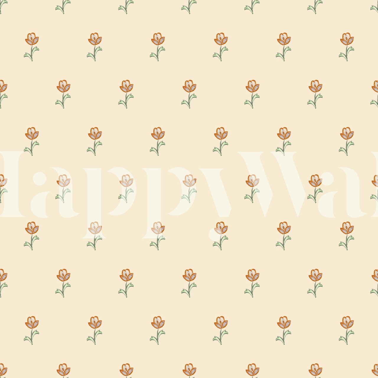 Indigo Chintz Butti 3 tapetti huoneessa