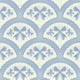 Grandmillennial preppy bows neutral blue