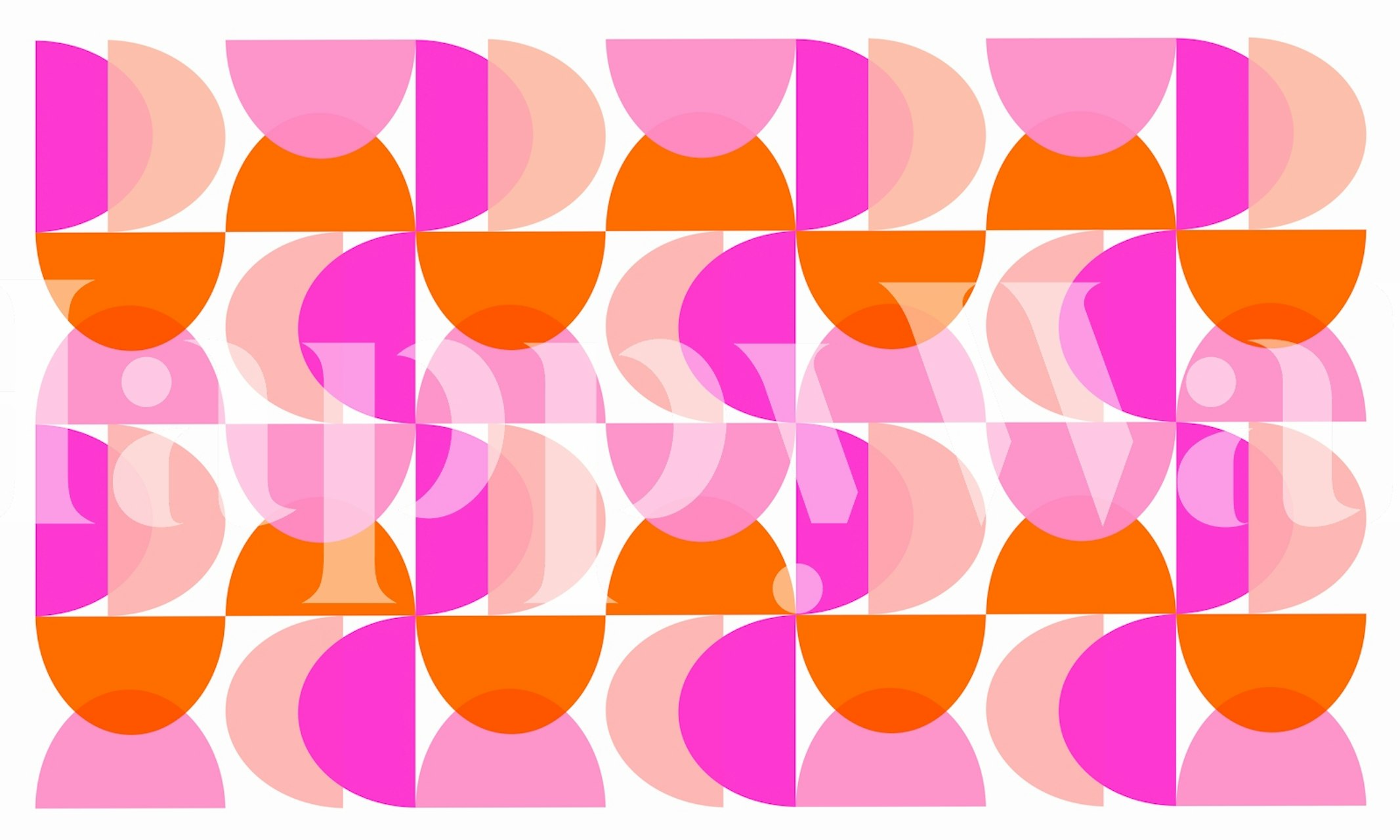 Happy Vivid Vibes wallpaper in a room