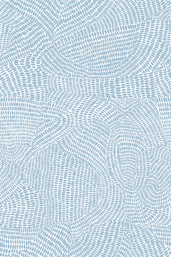 Gentle Weave in bright blue