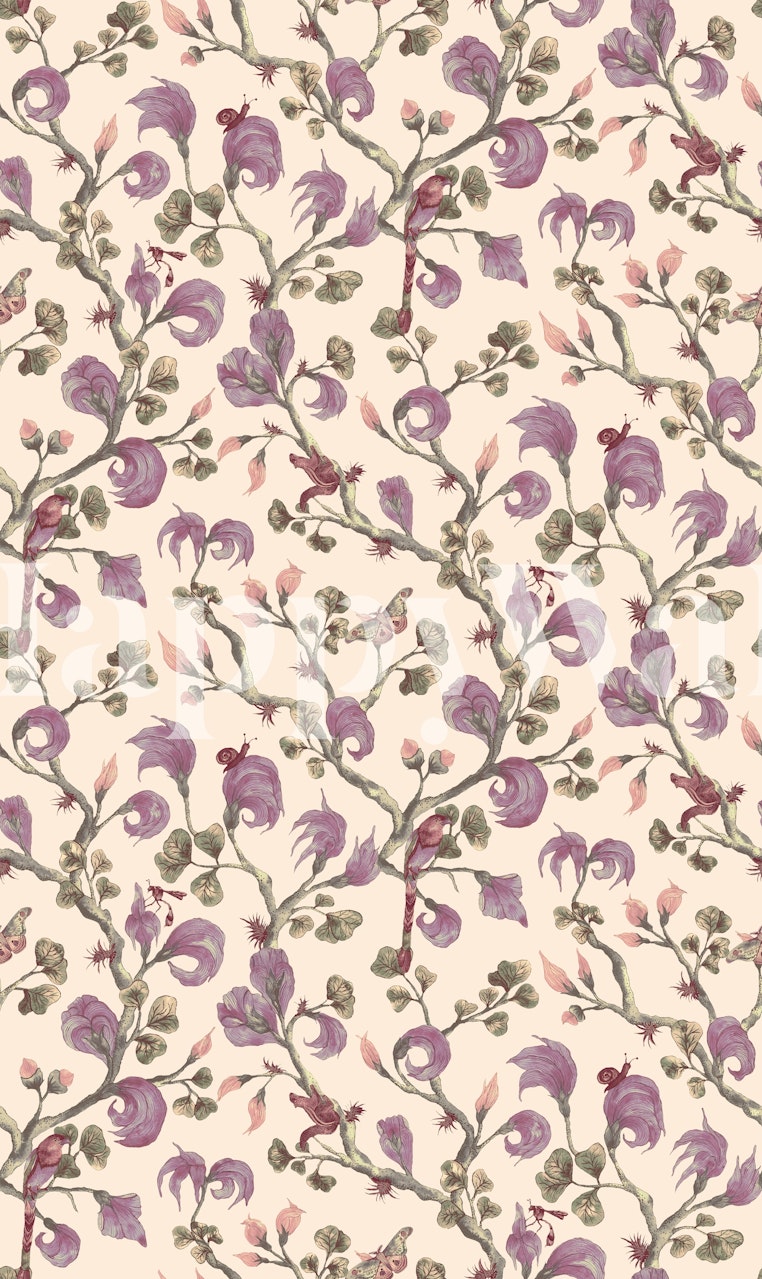 Bloemmotief Palash In Een Kameromgeving.