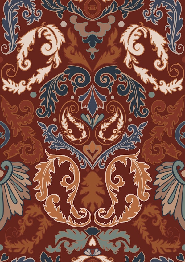 DAMASK ACANTHUS - 4